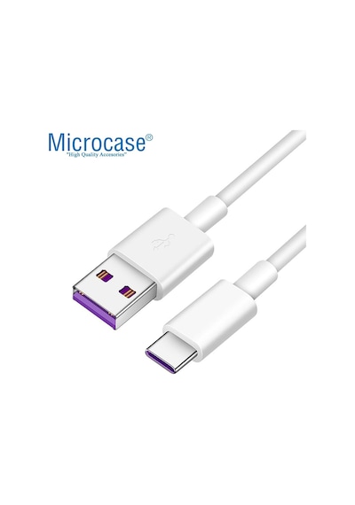 Type-c 5a Hızlı Şarj Ve Data Usb Kablosu - 100 Cm Beyaz Al2713 Standart