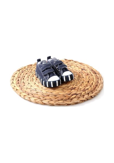 Papuçcity 02851 Unisex Çocuk Bebe Renkli Keten Konvers Ayakkabı 001