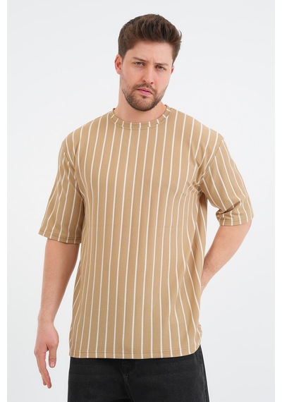 Redline Shift Erkek Oversize Tişört Bej