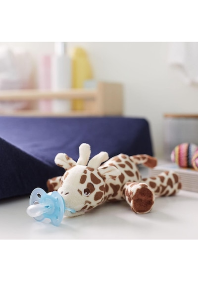 Philips Avent Snuggle Zürafa Ultra Soft Emzikli Peluş Uyku Arkadaşı 0-6 Ay - Scf348/11