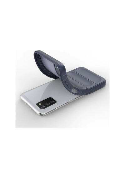 Samsung Galaxy A03s Kılıf Optimum Silikon - Lacivert