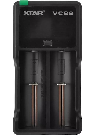 Xtar VC2S Lcd Ekranlı Li-ion/Ni-Mh/Ni-Cd Pil Şarj Cihazı 2li