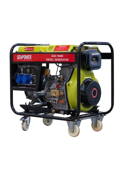 Gdg 7000 E Oto Model 7 Kva Dizel Kabinsiz Otomatik Transfer Panolu Monofaze Jeneratör