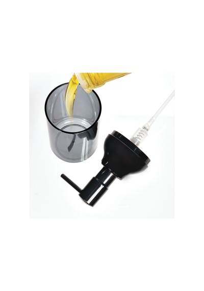 Idesıgn Sıvı Sabunluk Füme Model 8x8x16cm 360ml