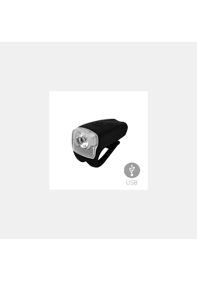 Bisiklet Led Far Silikon Usb Şarjlı