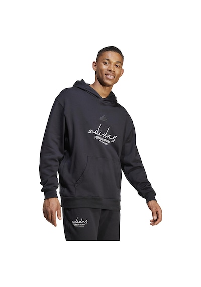 Adidas Bl Ft Hd Q3 Erkek Sweatshirt-siyah Siyah