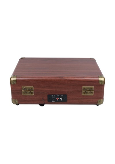Magicvoice Pu16 Retro Vintage Çanta Pikap - Radyo - Bluetooth - Usb Mp3 Çalar
