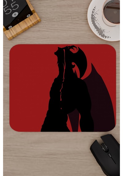 Devilman Crybaby Anime V2 - 22x18 Gaming Kauçuk Kaymaz Taban Mouse Pad Fare Altlığı