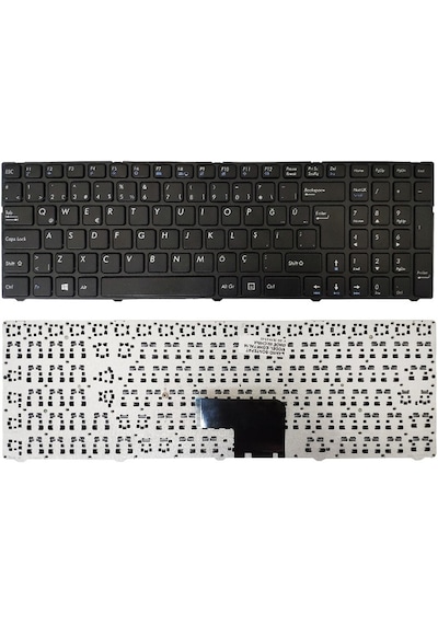 Casper Uyumlu CSD CSD.4100-4L05A-S CSD.4100-4L45A-S Klavye (Siyah TR)