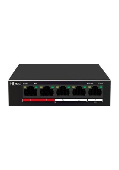 Hılook Ns-0105p-35 B O-std 4xfe+1xfe Uplınk Yönetilemez 35w Poe Switch