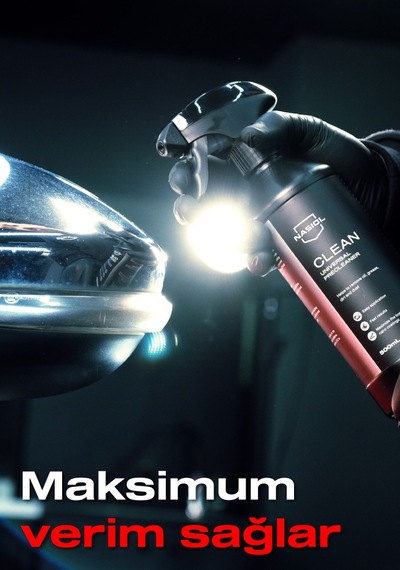 Nasiol Clean Seramik Kaplama Öncesi Yüzey Temizleyici Genel Temizleme 500ML Araç Ev Temizlik Spreyi