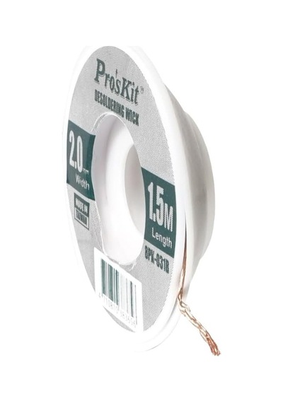 8pk-031b Lehim Temizleme Teli Lehim Sökme Fitili 2mm