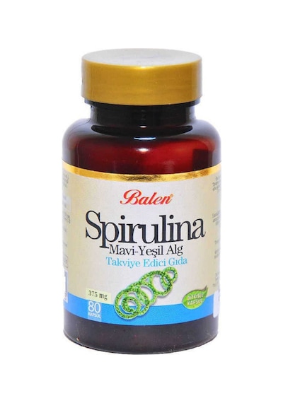 Spirulina Kapsül 300 Mg 80 Kapsül Balen
