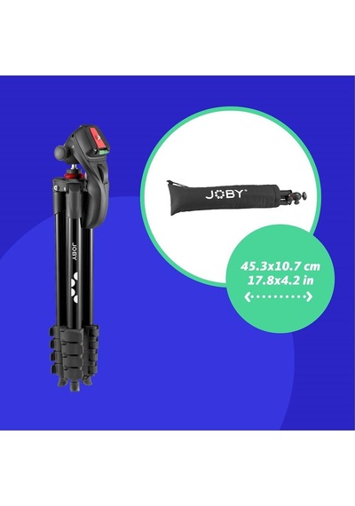 Joby Tripod - Compact Action, Siyah