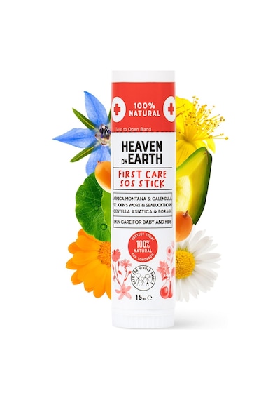 First Care Sos Stick- %100 Doğal & Organik İçerikli Anlık Yatıştırıcı Bakım Balmı-15 Ml