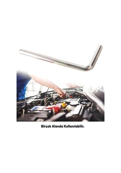 Alyan 5mm Tekli Allen Uzunluk:7.5cm 1 Adet