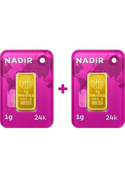 Nadir Gold 24 Ayar 2 Gram Külçe Altın