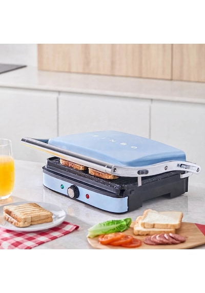 Sinbo Marine Tost Makinesi Mavi 2000w