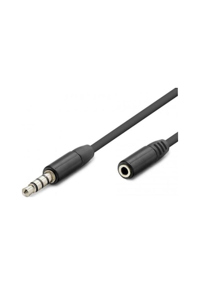Se-7217 3.5mm 4 Boğumlu Stereo Trrs Kulaklık Mikrofon Uzatma Kablosu 1,5 Metre