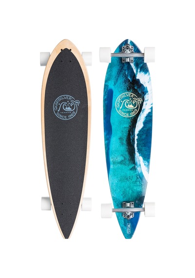 Quıksılver Quiksilver Indo Waves Unisex Skateboard Longboard Bza0 Siyah