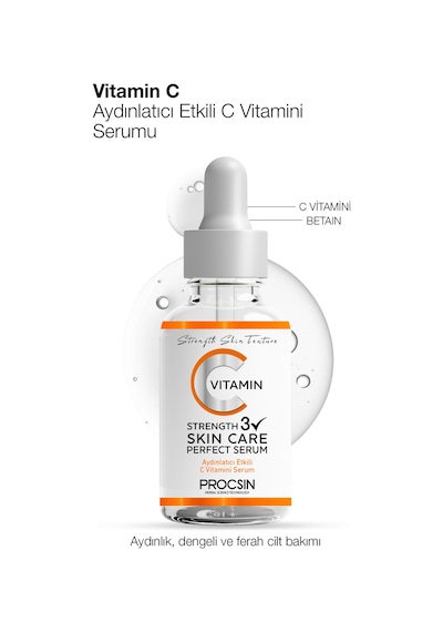 C Vitamini Aydınlatıcı Ve Ton Eşitleyici Bakım Serumu 20ml
