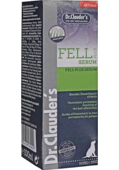 Dr. Clauder's Fell Plus Köpek Deri ve Tüy Serumu 100 ML