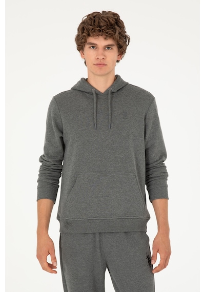 U.s. Polo Assn. Erkek Antrasit Melanj Sweatshirt 50295167-vr081 Antrasit Melanj