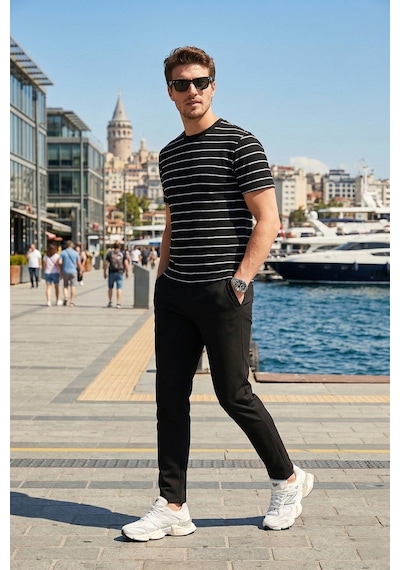 Buratti Erkek Pantolon 6843649 Siyah Siyah