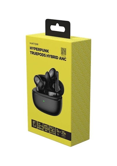 Hyperpunk Truepods Hybrid Anc Black Tws Bluetooth Gaming Kulakiçi Kulaklık Hta431 Diğer