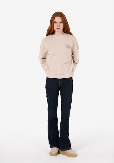 Colin's Colins Bej Kadın Sweatshirt Cl1071111 Q1.v1 Beı Bej