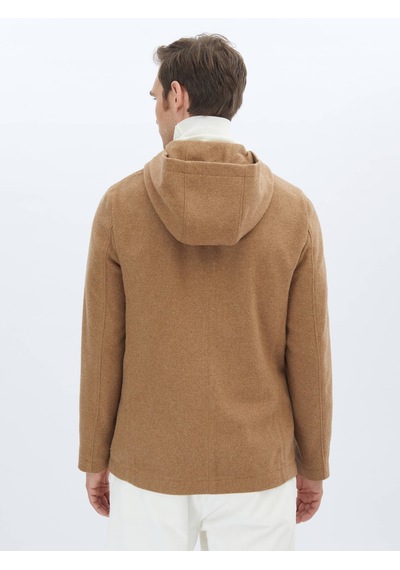 Kip Fındık Düz Modern Fit Yün Karışımlı Ceket Çok Renkli