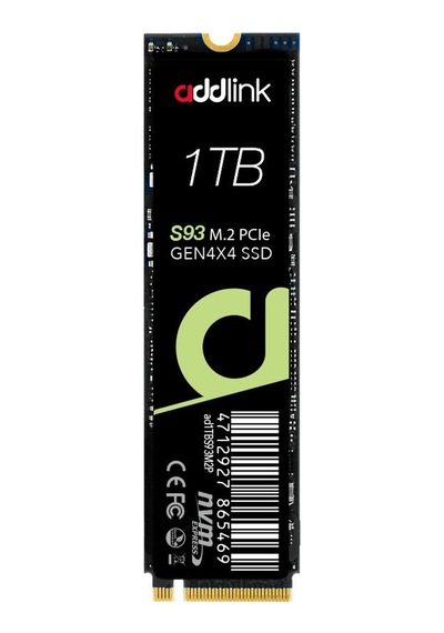 Addlınk 1tb S93 Ad1tbs93m2p 7200-6100mb/s M2 Nvme Gen4 Disk