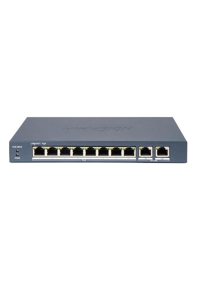 Hıkvısıon Ds-3e0310p-e/m 10/100 8 Port Poe 2 Port Gıgabıt Uplınk Fast Ethernet Swıtch-192736