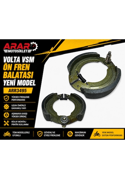 Volta Vsm Ön Fren Balatası Yeni Model-arr3495