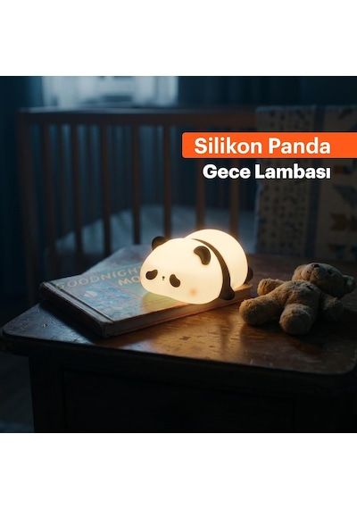 Panda Gece Lamba, Led Yumuşacık Sevimli Lamba, Çocuklar İçin Gece Lambası, Silikon Panda Işığı, Kısılabilir Kız Bebek Yatak Odası Gece Lambası, Emzirme Kreş Dekoru İçin Şarj Edilebilir Diğer Panda Gece Lamba, Led Yumuşacık Sevimli Lamba, Çocuklar İçin Gece Lambası, Silikon Panda Işığı, Kısılabilir Kız Bebek Yatak Odası Gece Lambası, Emzirme Kreş Dekoru İçin Şarj Edilebilir Diğer