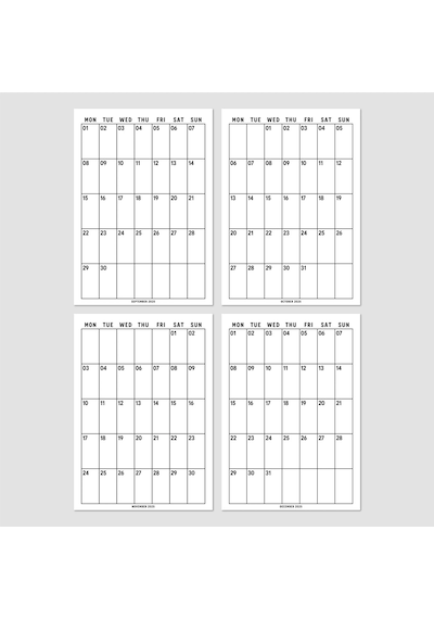 2027 Aylık Planlayıcı Duvar Takvimi, 33x48 Cm & A4 Takvim, 12 Ay Poster Takvim, Organizer Takvim
