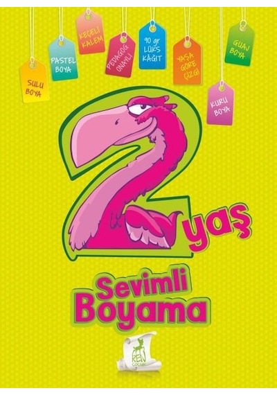 Sevimli Boyama 2 Yaş- Ren Kitap
