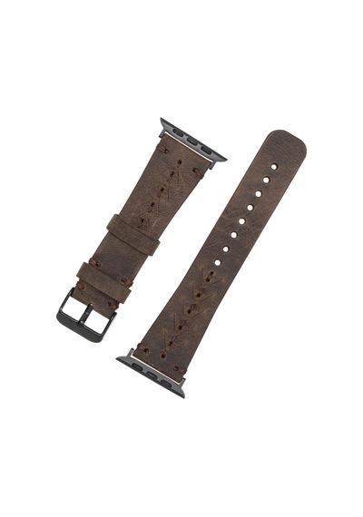 Apple Uyumlu  Watch Deri Kordon 38-40-41mm G6 Boras