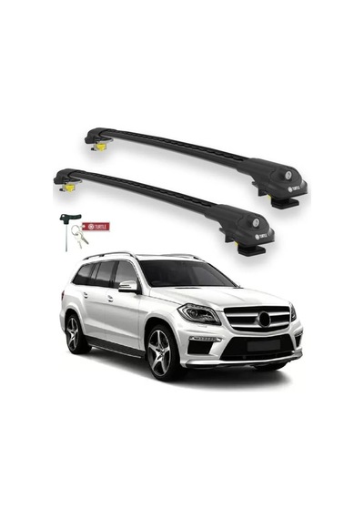 Turtle Mercedes-benz Gl-class X166 2013-2019 Ara Atkı Air1 Siyah