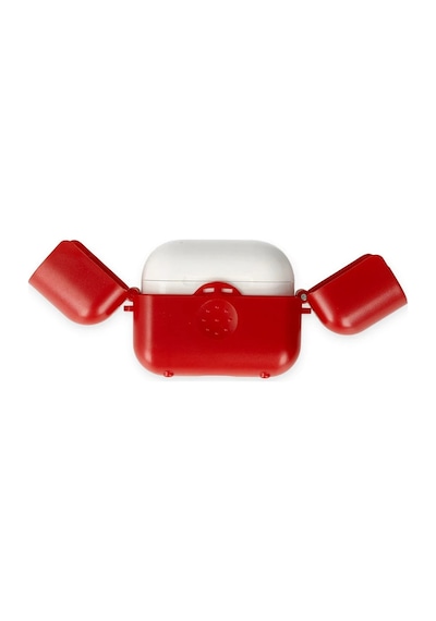 Newface Airpods Uyumlu 3 3.nesil Basmalı Kılıf Csmtex - 2 - Kırmızı