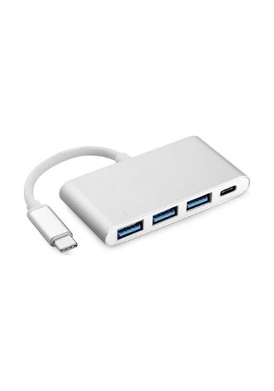 Usb 3.0 3 Port Çoklayıcı Dönüştürücü Çevirici Type C Usb Çoklayıcı