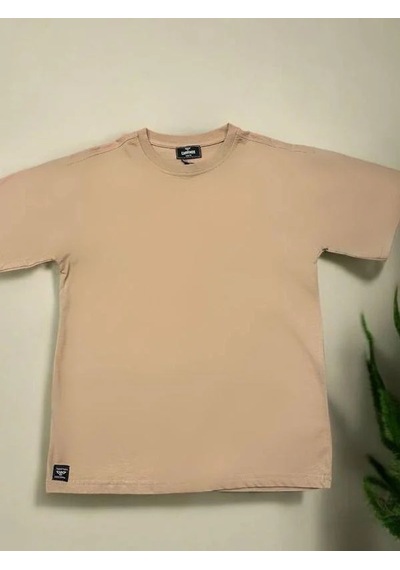 Carinos Erkek Çocuk Basic Pamuklu Tshirt-14555 Kahverengi
