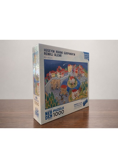 Hüseyin Rahmi Gürpınar'ın Renkli Alemi 1000 Parça Puzzle Yap-boz