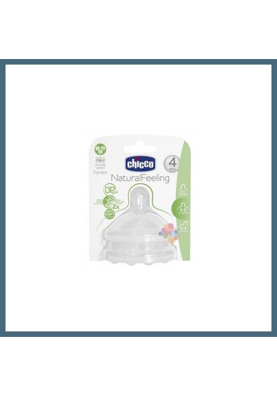 Bezos Naturalfeeling Biberon Emziği 4 Ay+ Akış Ayarlı 2li Agc