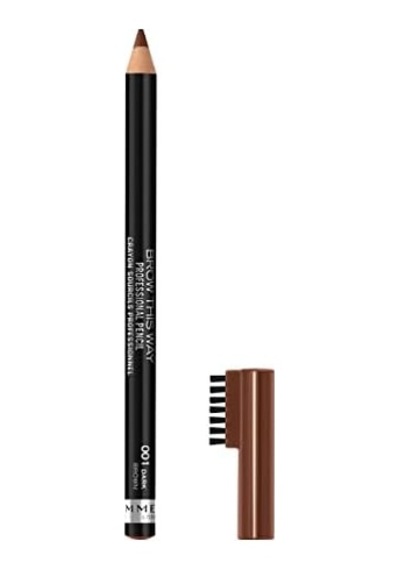 Rimmel Kaş Kalemi 001 Dark Brown 0