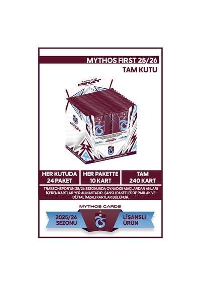 Trabzonspor 2025-26 Mythos First - Tam Kutu