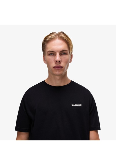 Napapijri S-guide Erkek Siyah T-shirt Np0a88v69411 Siyah