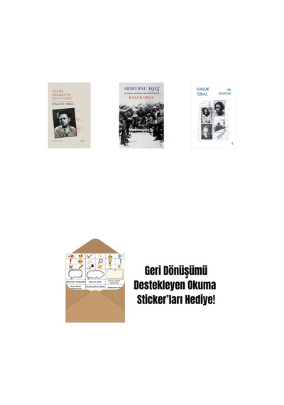 Nazım Hikmet'in Yolculuğu Ciltli + Arıburnu 1915 + Şiir Hikâyeleri + Okuma Sticker'ları