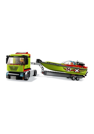 LEGO® City 60254 Yarış Teknesi Taşıyıcı 238 Parça