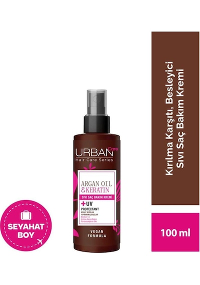 Urban Care Argan Yağı Keratin Sıvı Saç Bakım Kremi 100 Ml
